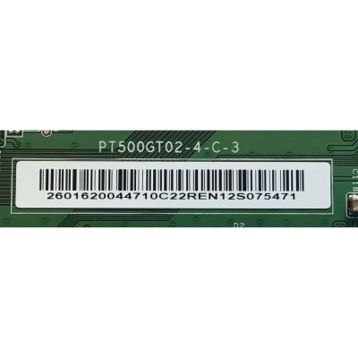 T-CON PARA TV INSIGNIA / TOSHIBA / NUMERO DE PARTE 26016200447 / PT500GT02-4-C-3 / L420551A_15 / PANEL TPT500B5-GT024.H REV:S12D / DISPLAY PT500GT02-4 VER.1.2 / MODELOS NS-50DF710NA21 / 50LF21U21 - Imagen 2